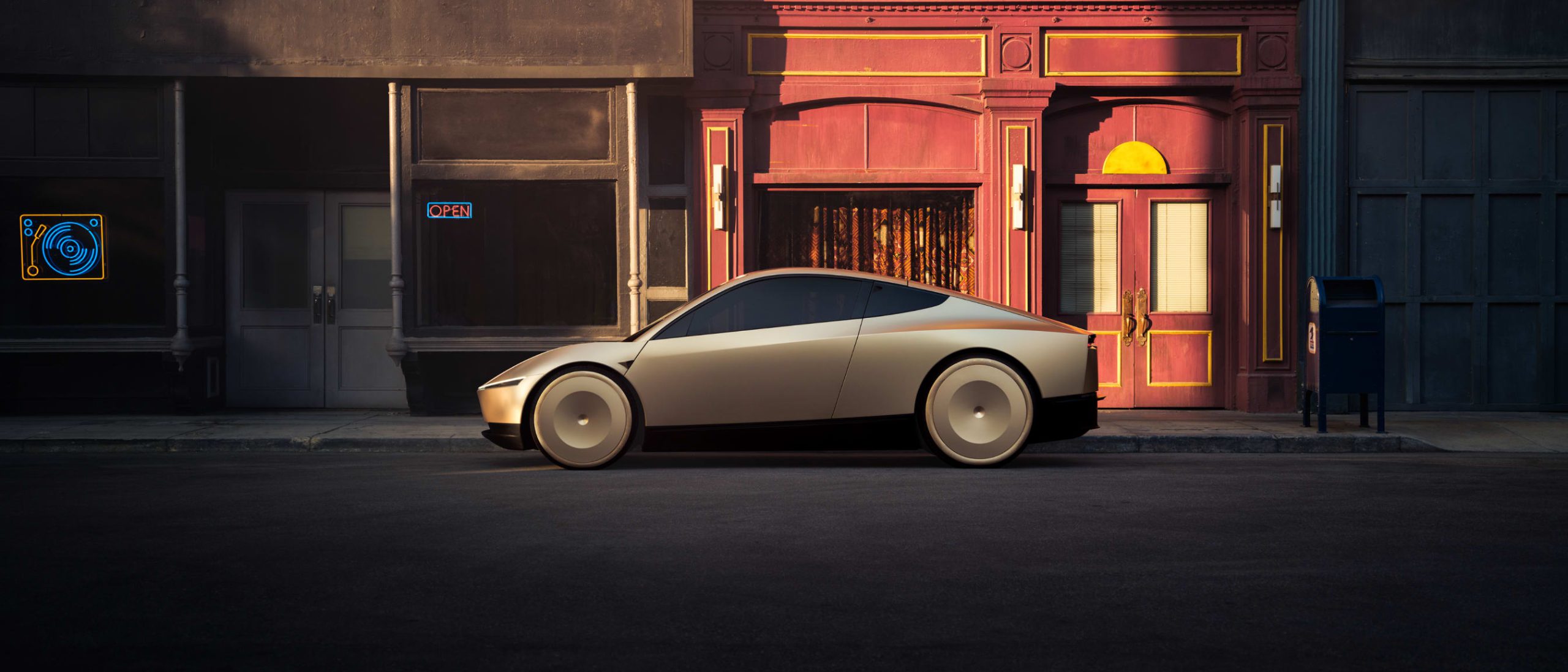 Elon Musk Revealed Tesla's Futuristic Driverless Robotaxi, the Cybercab